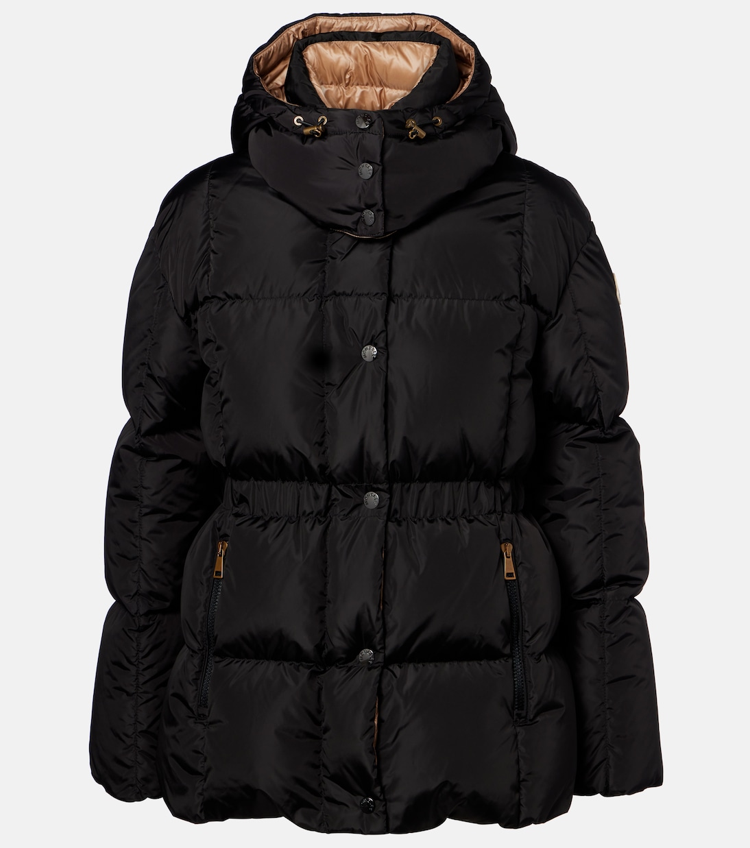 Agneux belted quilted down jacket | Moncler