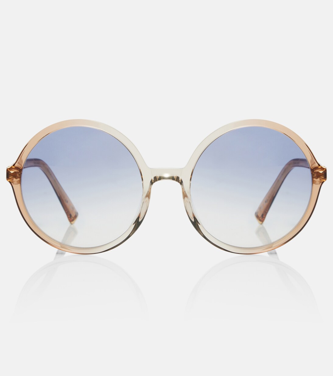 Logo round sunglasses | Miu Miu