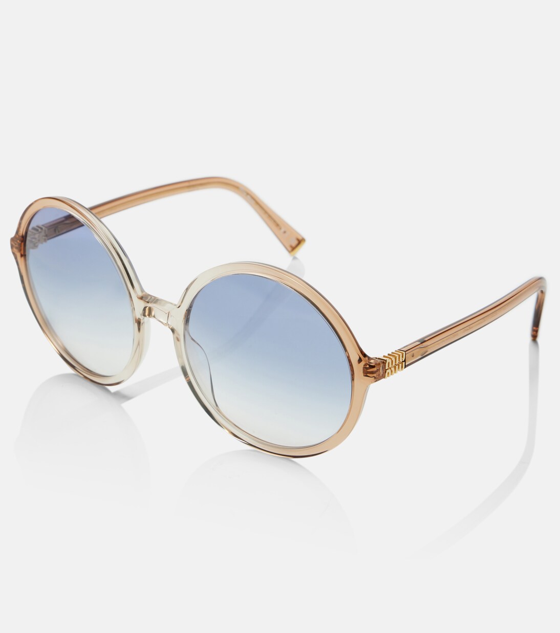 Logo round sunglasses | Miu Miu