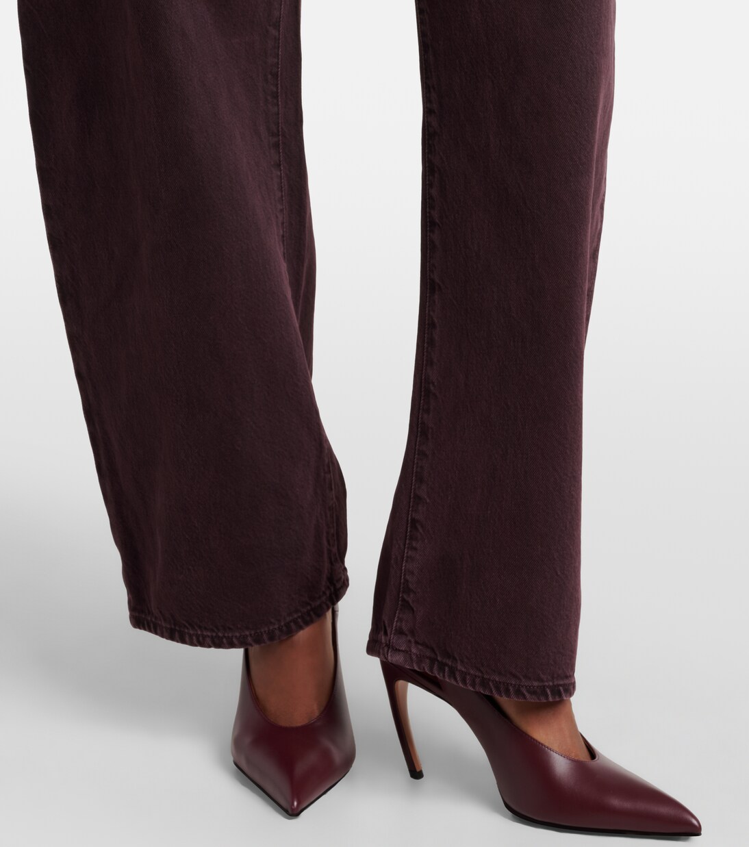 Sefton high-rise barrel-leg jeans | Agolde