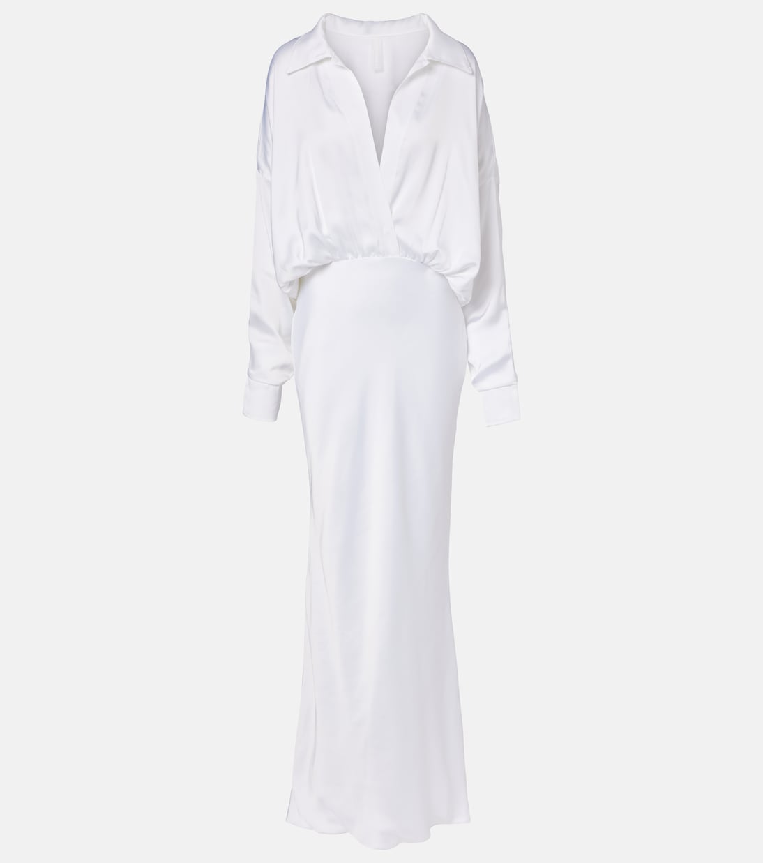 Belted oversized gown | Norma Kamali