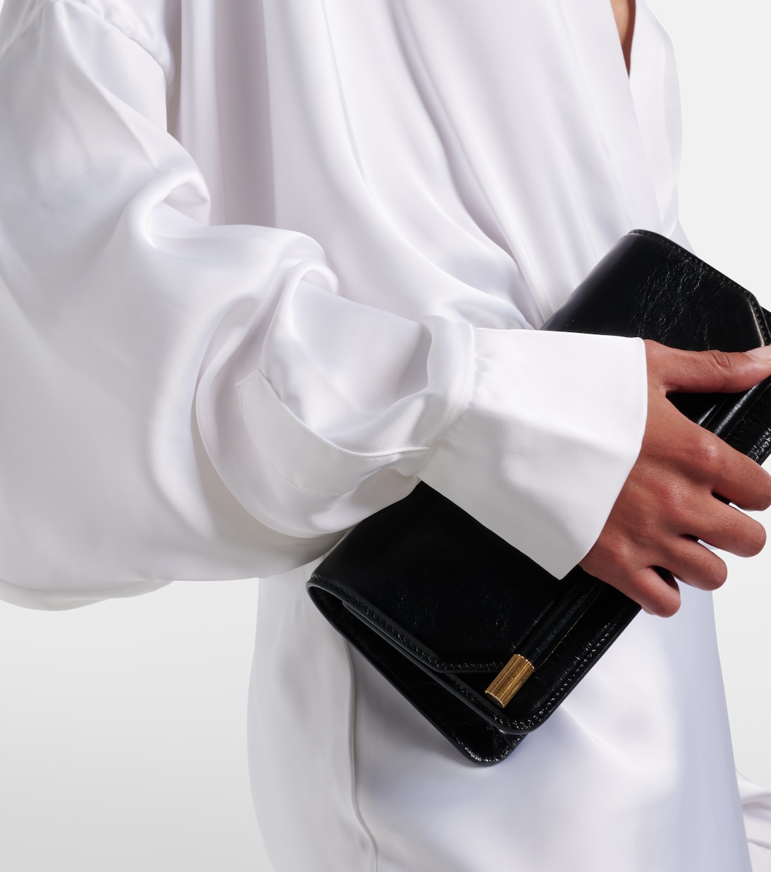Belted oversized gown | Norma Kamali