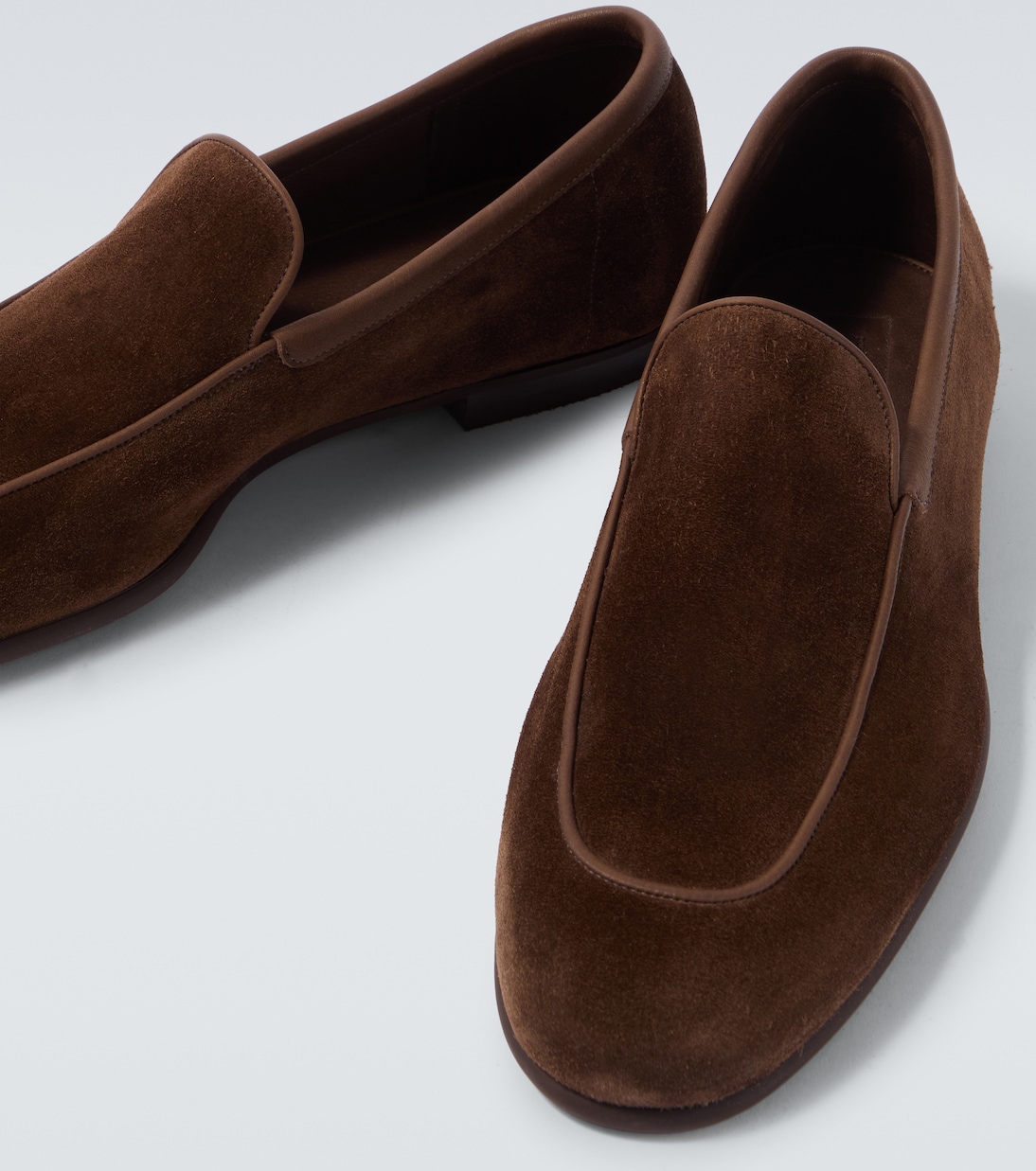 Tyne suede loafers | John Lobb