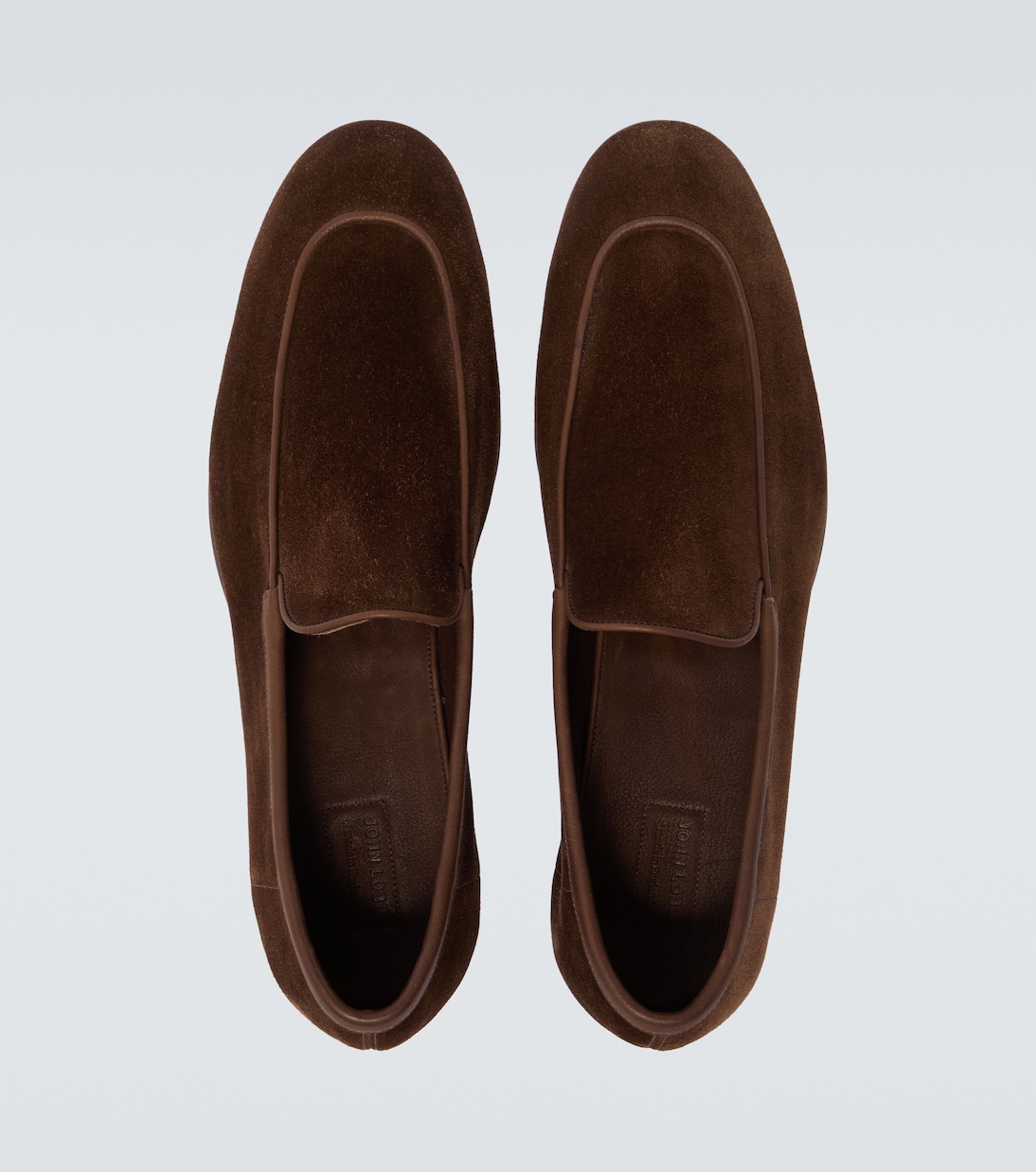 Tyne suede loafers | John Lobb