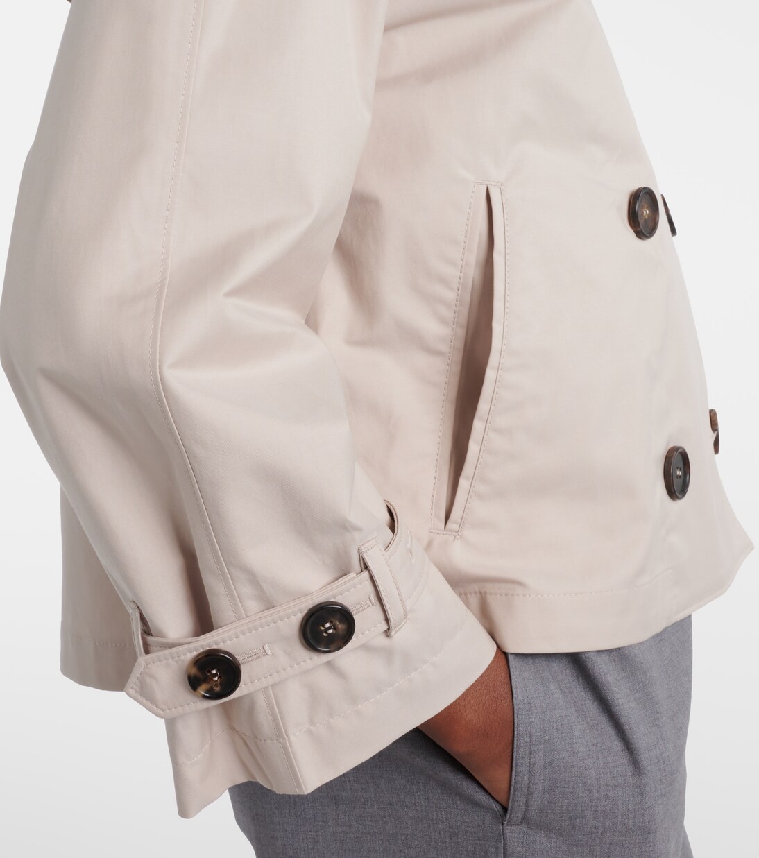 The Cube Tesoro cotton-blend twill jacket | Max Mara