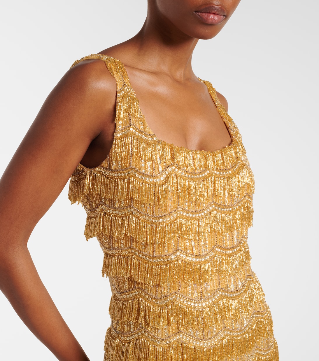 Embellished sequined gown | Rachel Gilbert