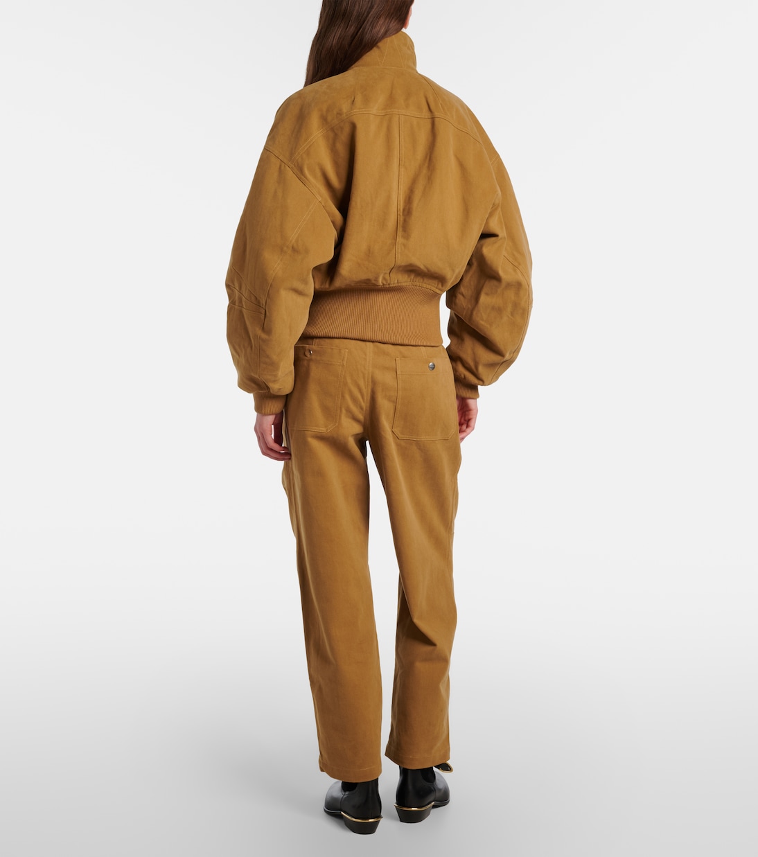 Opalyna cotton twill wide-leg pants | Marant Etoile