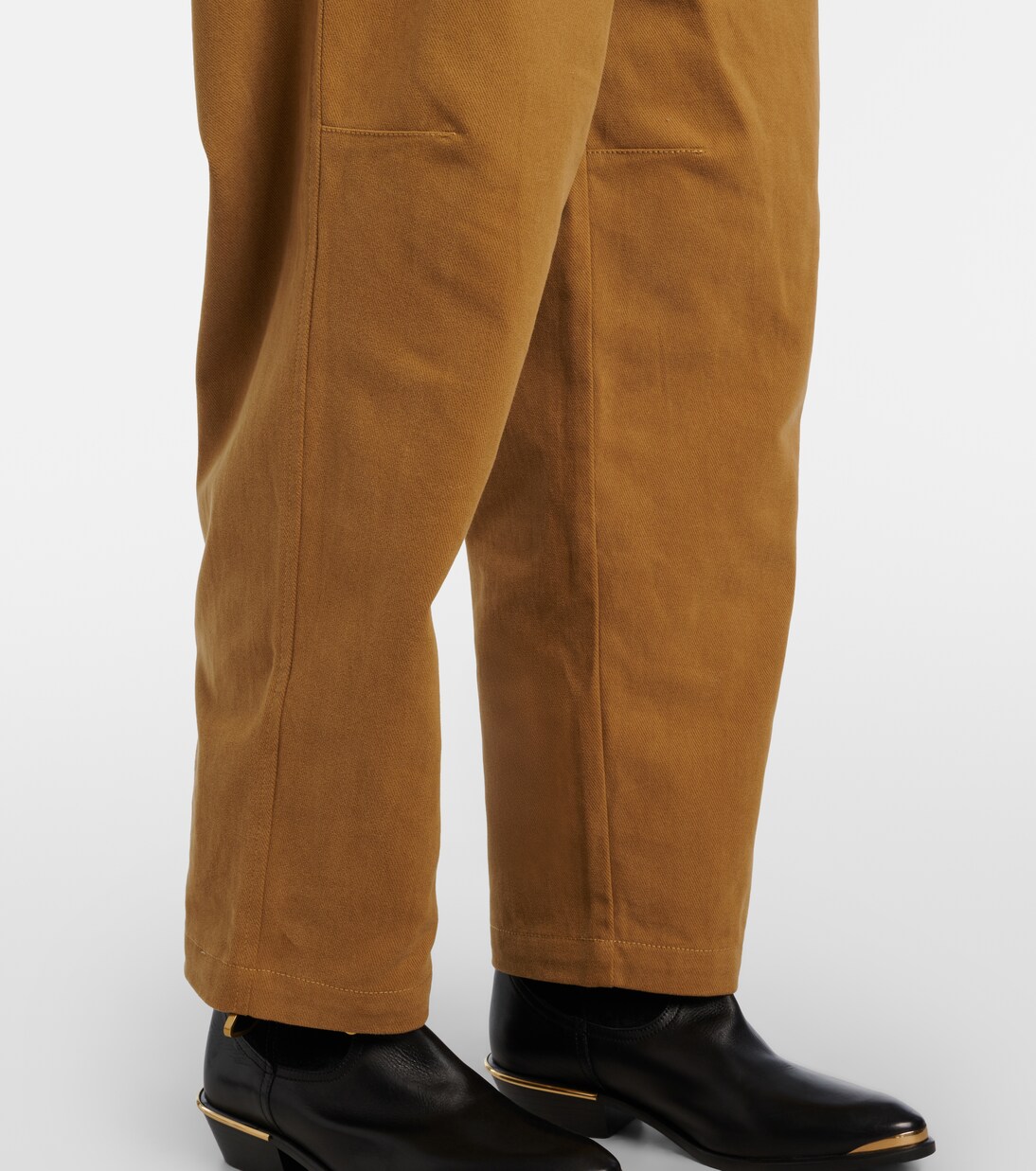 Opalyna cotton twill wide-leg pants | Marant Etoile