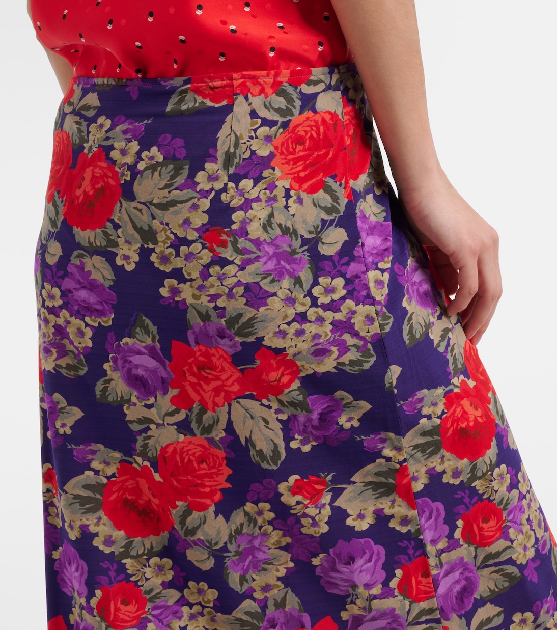 Bedruckter Midirock Intessa | Acne Studios