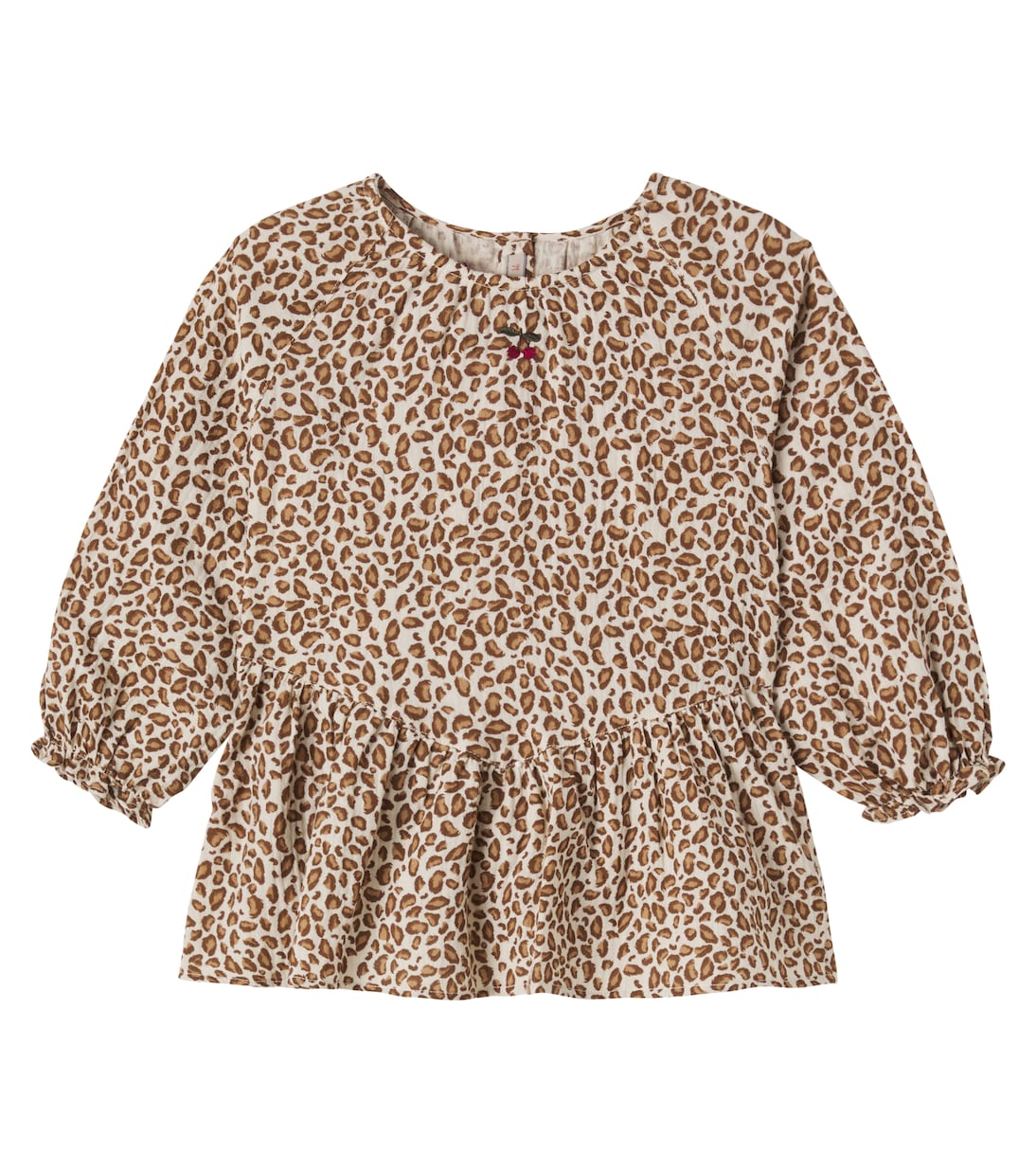 Coco leopard-print cotton blouse | Konges Sløjd