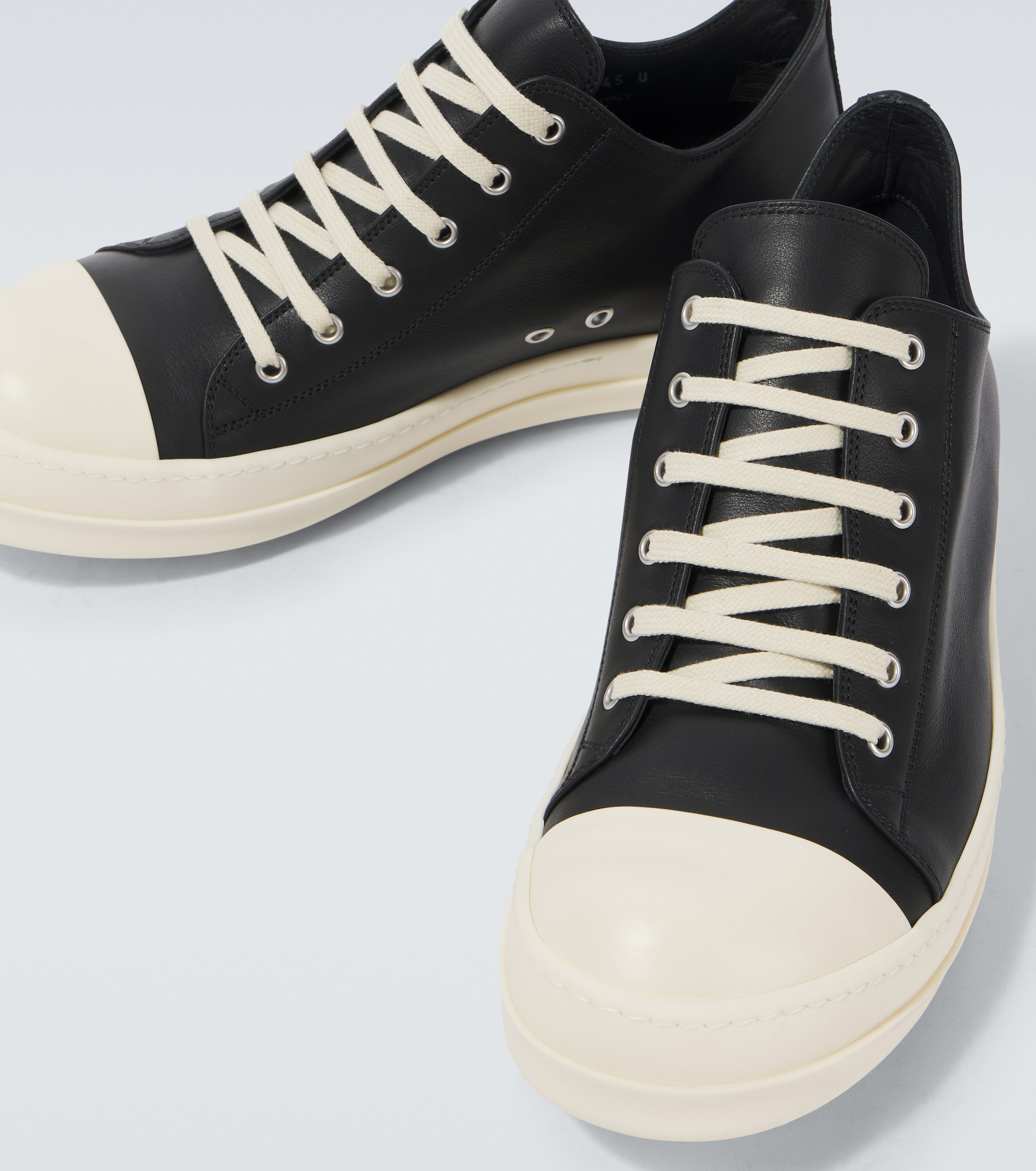 Sneaks Low leather sneakers | Rick Owens