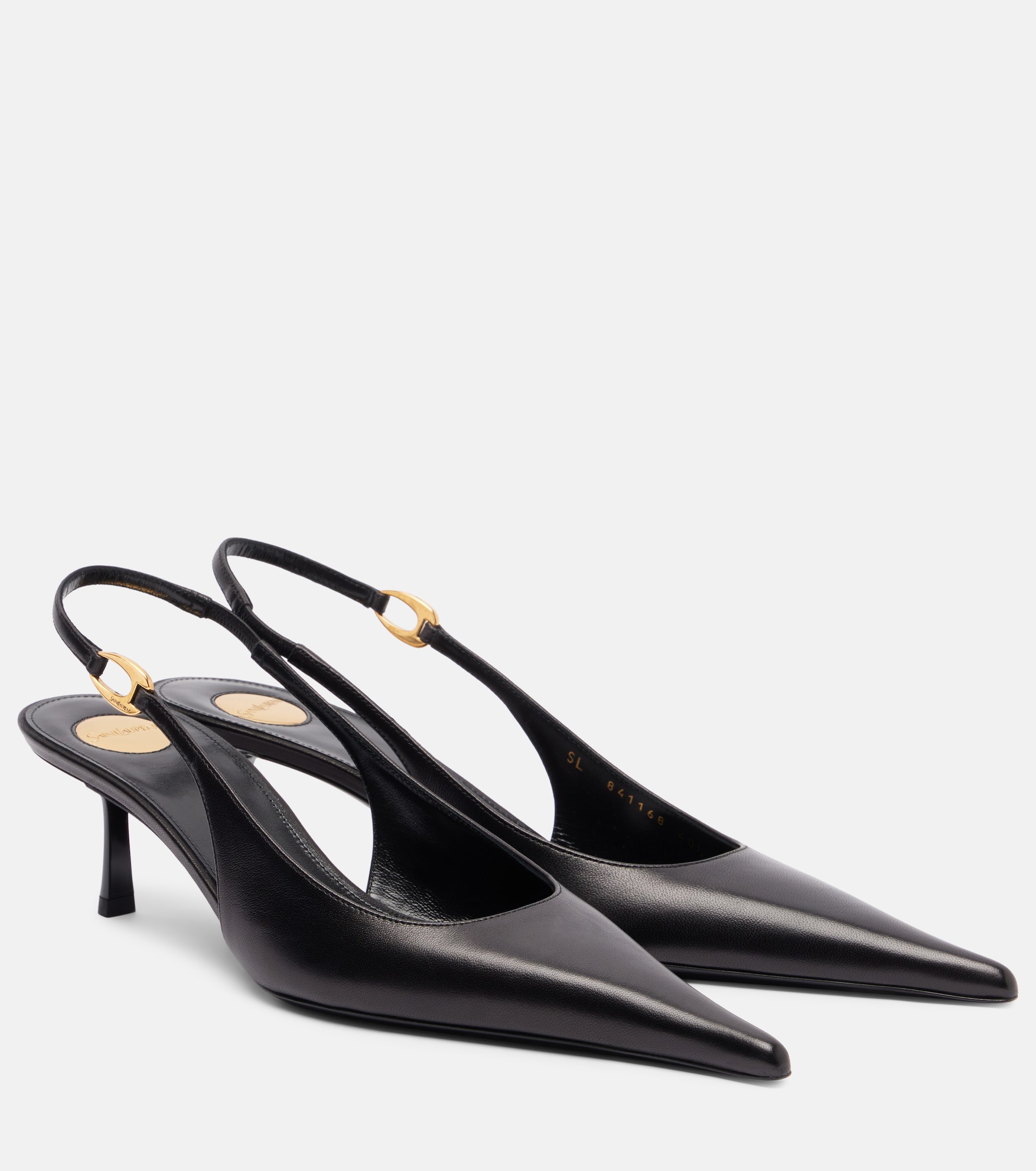 Vendome 50 leather slingback pump