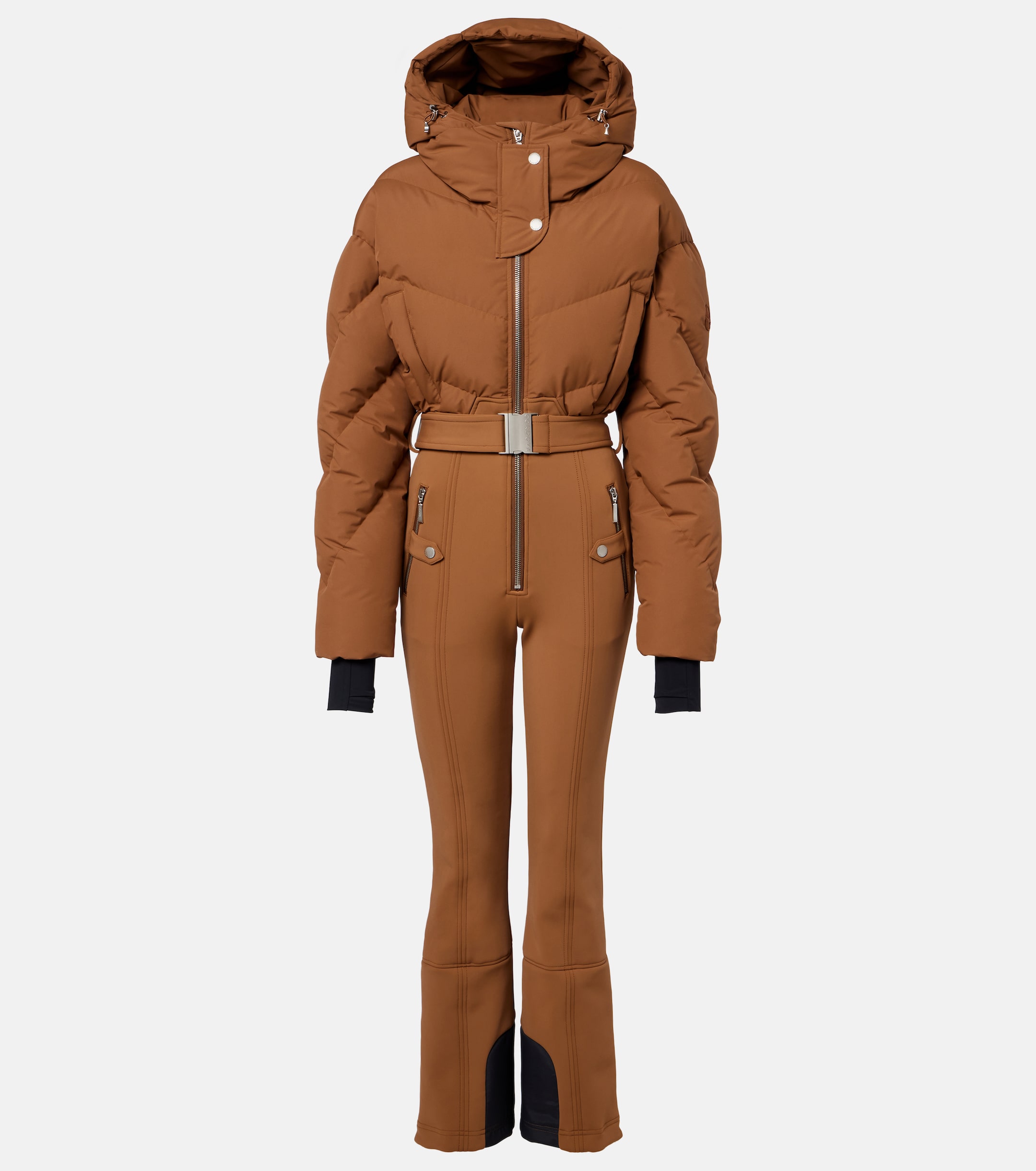 Ajax quilted down ski suit