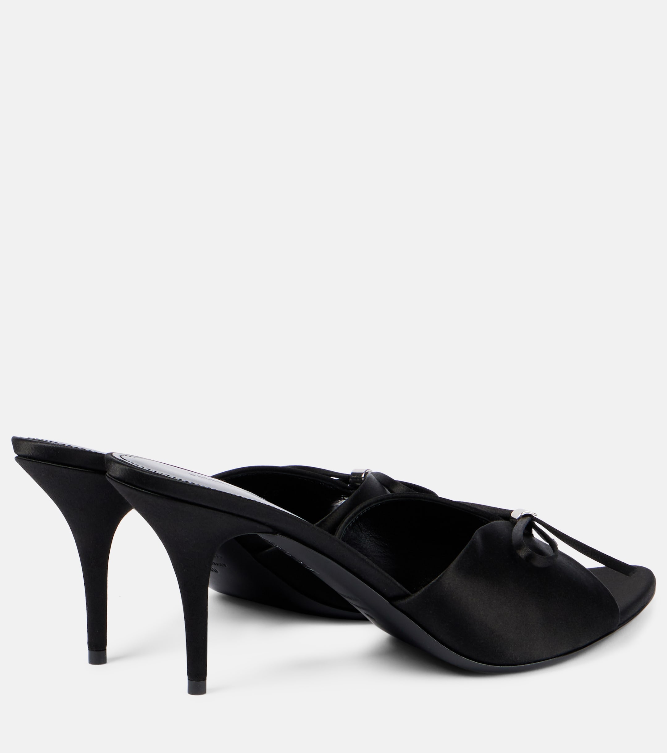 Knife Bow 80 satin sandals | Balenciaga