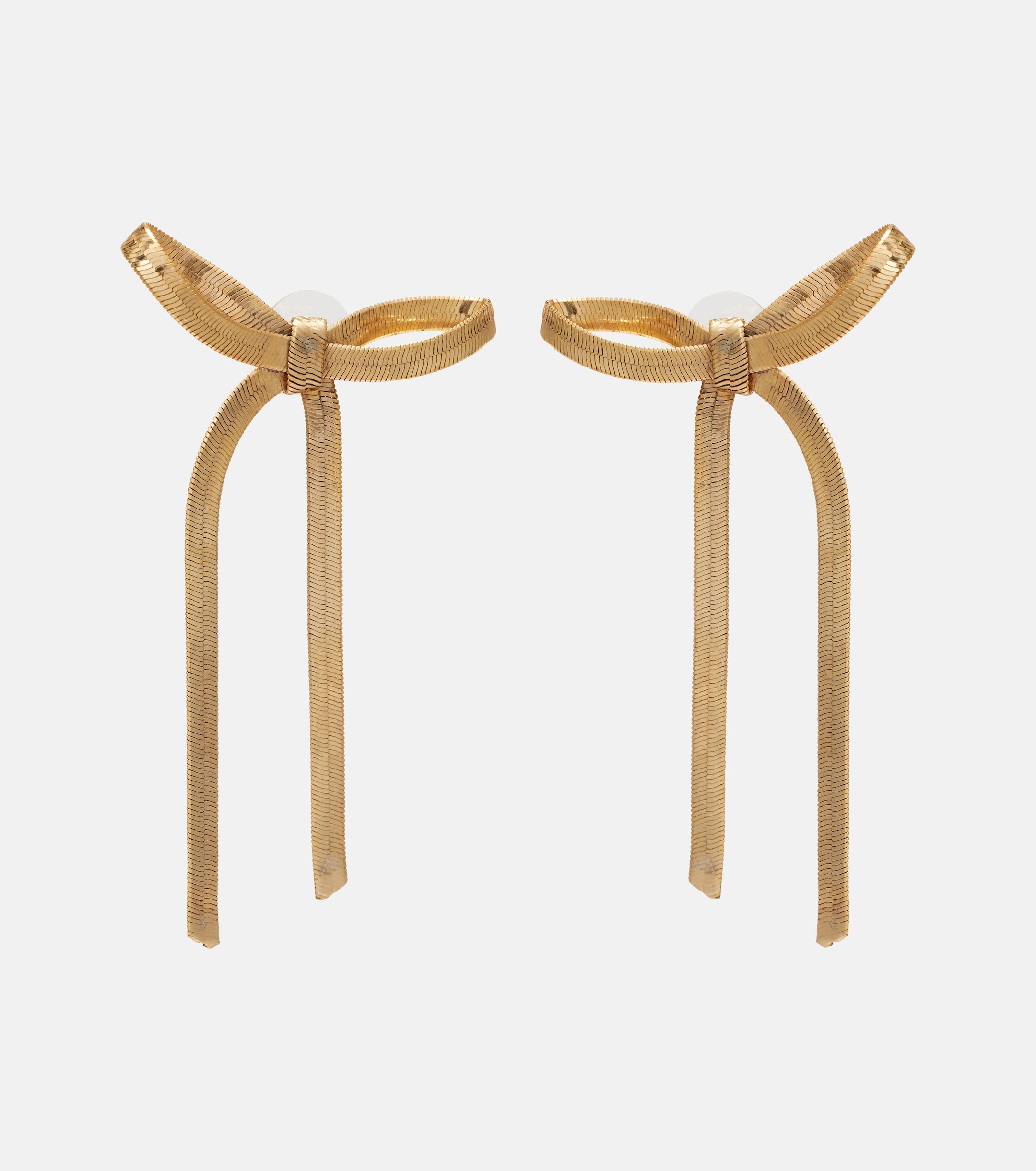 Gretta gold-plated drop earrings