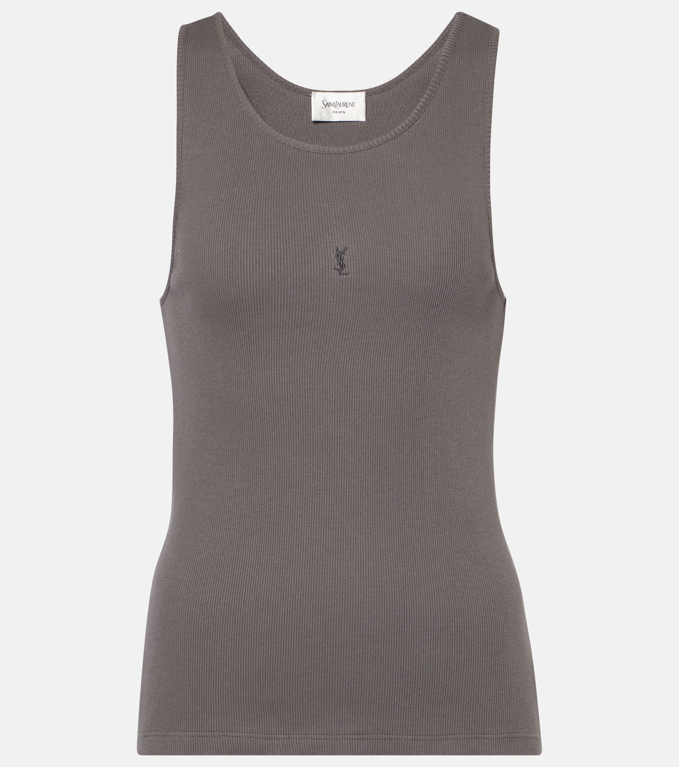 Cassandre ribbed-knit cotton tank top