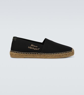 Bestickte Espadrilles aus Canvas | Saint Laurent