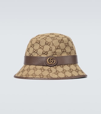 Cappello da pescatore in tela GG | Gucci