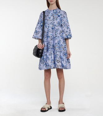 Minikleid Edison aus Baumwollpopeline | Erdem