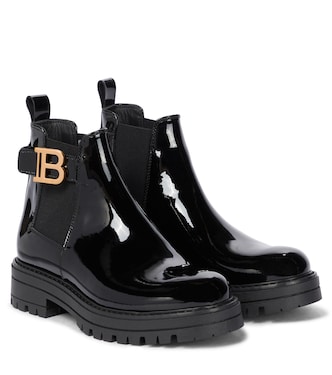 Stivaletti Chelsea in vernice | Balmain Kids