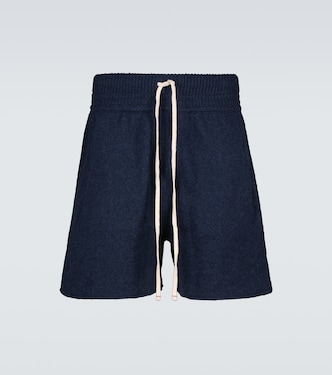 Shorts de cachemir con cordones | Les Tien