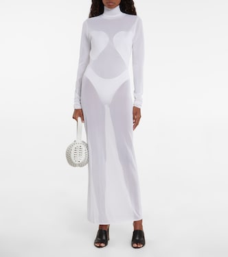 Abito lungo in jersey | Alaïa