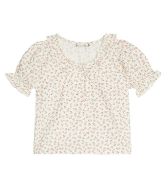 Bedruckte Bluse Judah aus Baumwolle | The New Society