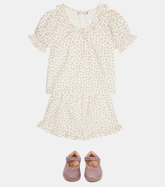 Bedruckte Bluse Judah aus Baumwolle | The New Society