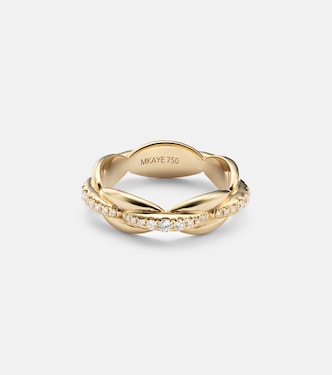 Bague Ada en or 18 ct et diamants | Melissa Kaye