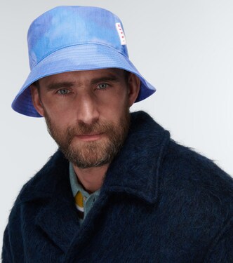 Cappello da pescatore in canvas tie-dye | Marni