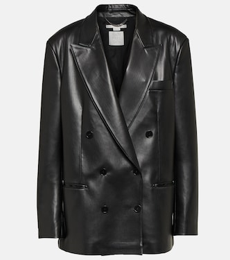 Faux leather blazer | Stella McCartney