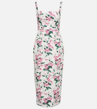 Vestido midi Martel de algodón | Emilia Wickstead