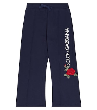 Bebé - pantalones deportivos Rose | Dolce&Gabbana Kids