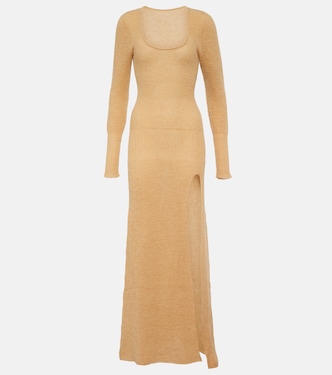 Robe longue Dao en mohair mélangé | Jacquemus