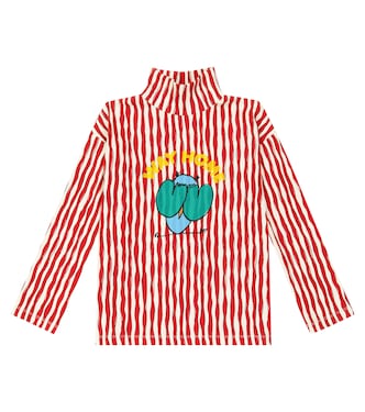 Wave 코튼 블렌드 터틀넥 탑 | Jellymallow