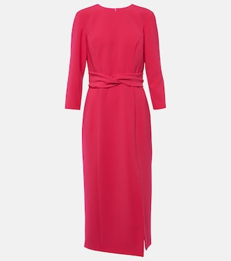 Vestido midi de crepé | Carolina Herrera