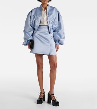 Minifalda de satén duquesa | Nina Ricci