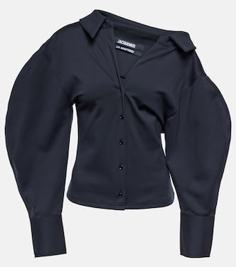 Hemd La Chemise Angulo aus Jersey | Jacquemus