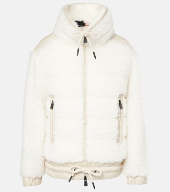 Daunenjacke aus Faux Shearling | Moncler Grenoble