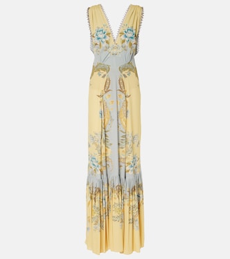 Bedrucktes Maxikleid aus Crêpe de Chine | Etro