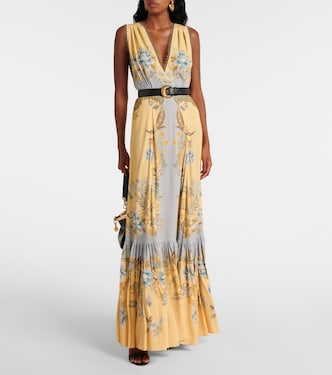 Bedrucktes Maxikleid aus Crêpe de Chine | Etro
