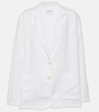 Blazer Lenny in lino | Velvet