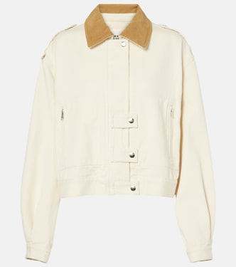 Chaqueta Julie de denim con pana | Marant Etoile