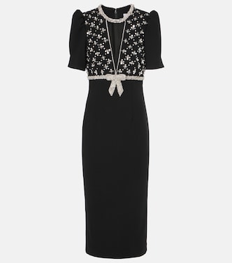 x Nicky Hilton - Abito midi Arianna con cristalli | Rebecca Vallance