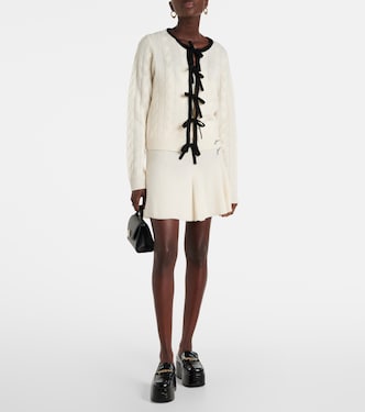 Wool and cashmere cardigan | Ganni