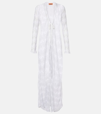 Cover-up aus Häkelstrick | Missoni