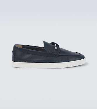 Chambeliboat leather boat shoes | Christian Louboutin