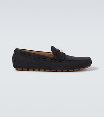 Driver Fastaway VLogo suede loafer | Valentino Garavani