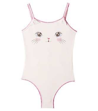 Costume intero Kitty con stampa e fiocco | Konges Sløjd