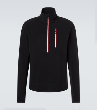 Technical fleece half-zip ski top | Moncler Grenoble